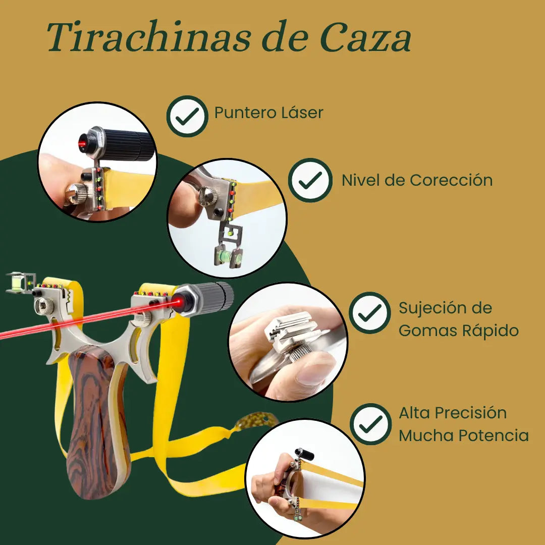 Tirachinas Profesional de Caza