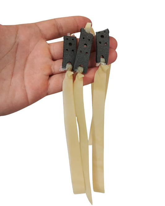 Gomas para tirachinas 1.5mm amarillas